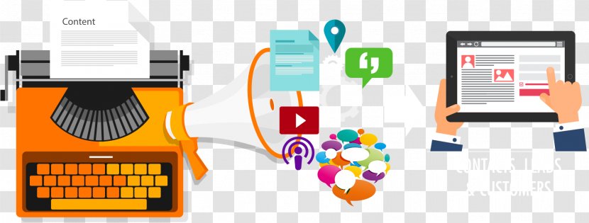 Digital Marketing Content Services Creation - Brand Transparent PNG