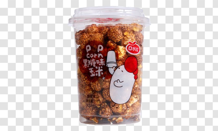 Baby Food Popcorn Saliva - Brown Sugar Flavor Transparent PNG