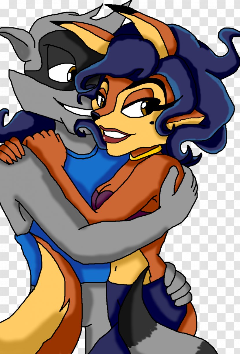 DeviantArt Sly Cooper And The Thievius Raccoonus Inspector Carmelita Fox Fan Fiction - Mammal - Art Transparent PNG