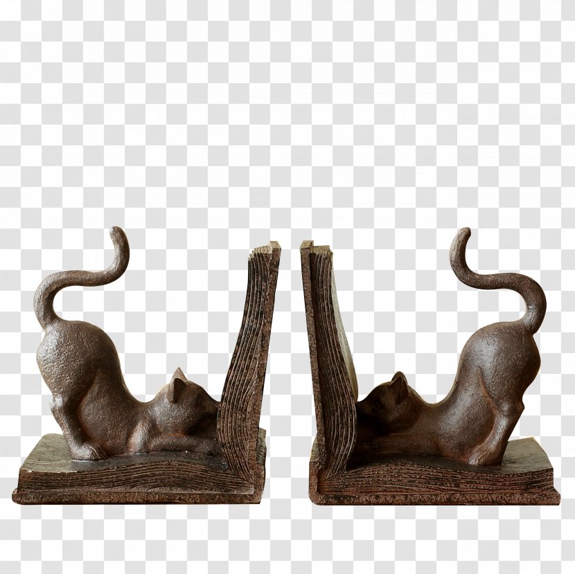 Cat Bookend - Bookends Transparent PNG
