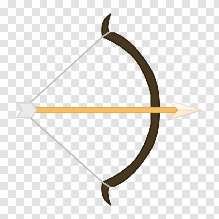 Clip Art Product Design Bow And Arrow Line Angle - Cool Archery Bows Transparent PNG