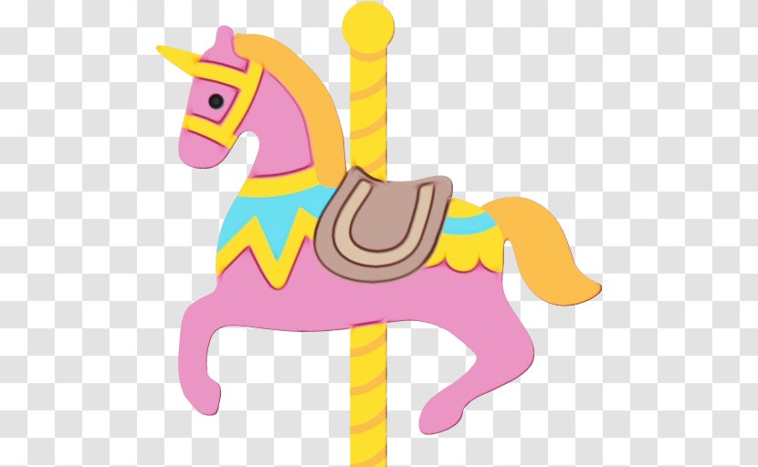 Emoji Background - Pony - Riding Toy Transparent PNG