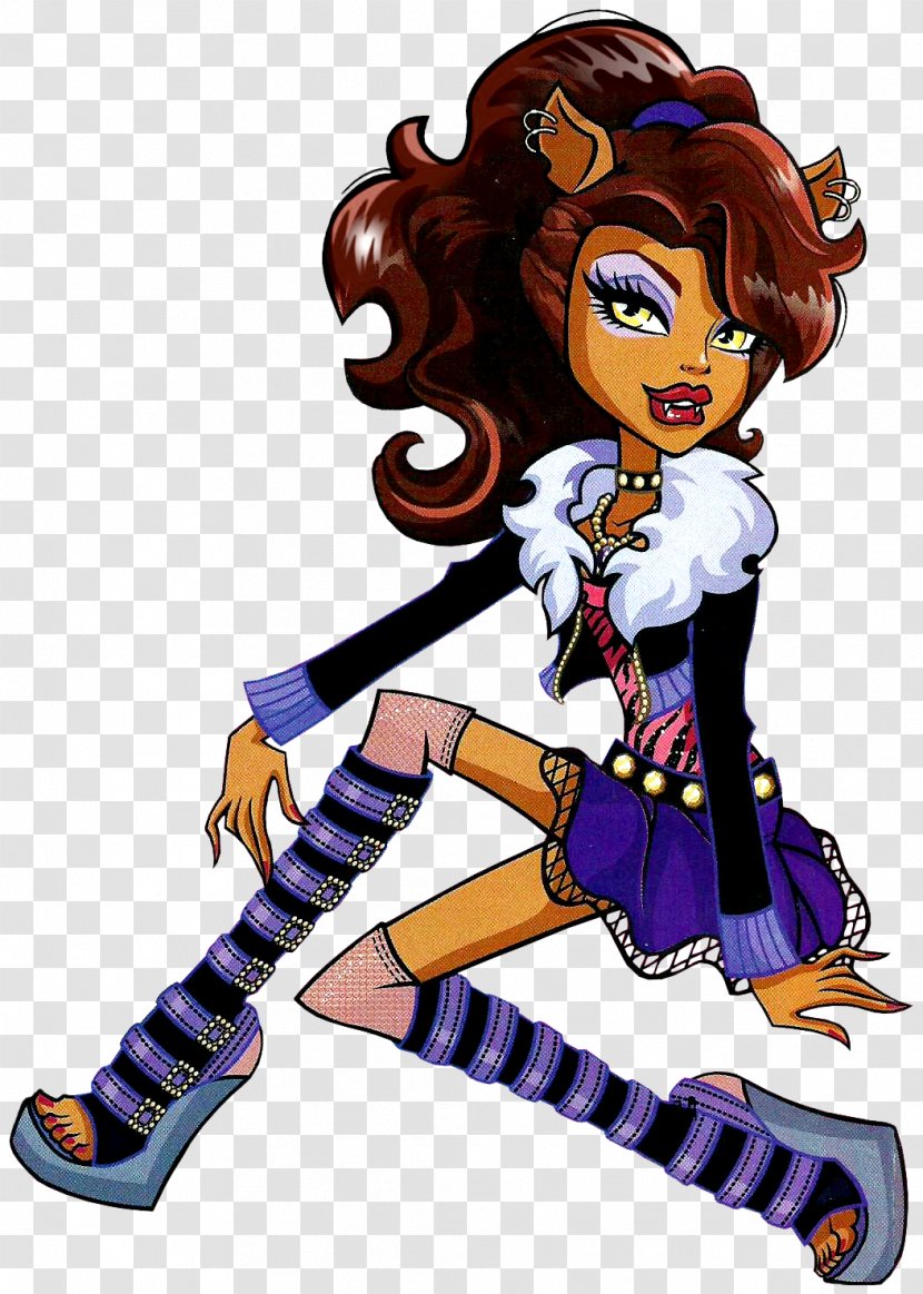 Gray Wolf Frankie Stein Monster High Doll - Art Transparent PNG