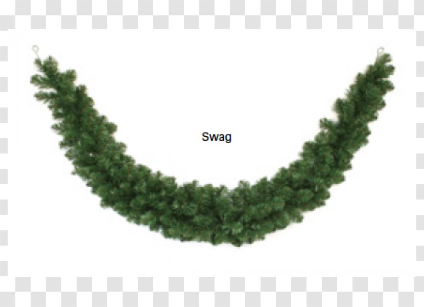 Tree Spruce Garland Festoon Green - Julepynt Transparent PNG