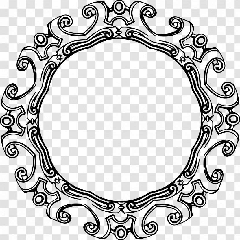 Ornament Clip Art - Rectangle - Circle Frame Transparent PNG