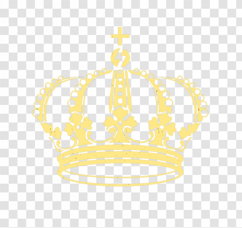 Yellow Pattern - Golden Crown Transparent PNG