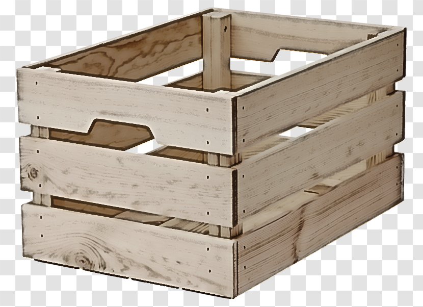 Box Wood Crate Beige Plywood - Hardwood - Drawer Transparent PNG