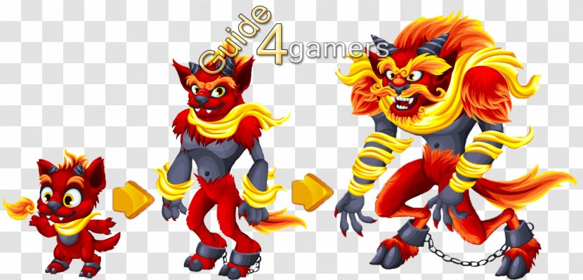 Tiny Castle Monsters Ifrit Minotaur - Figurine - Volcano Transparent PNG