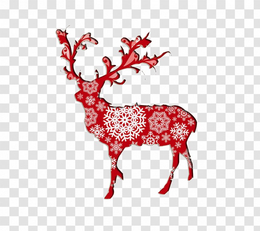 Rudolph Reindeer Christmas Transparent PNG