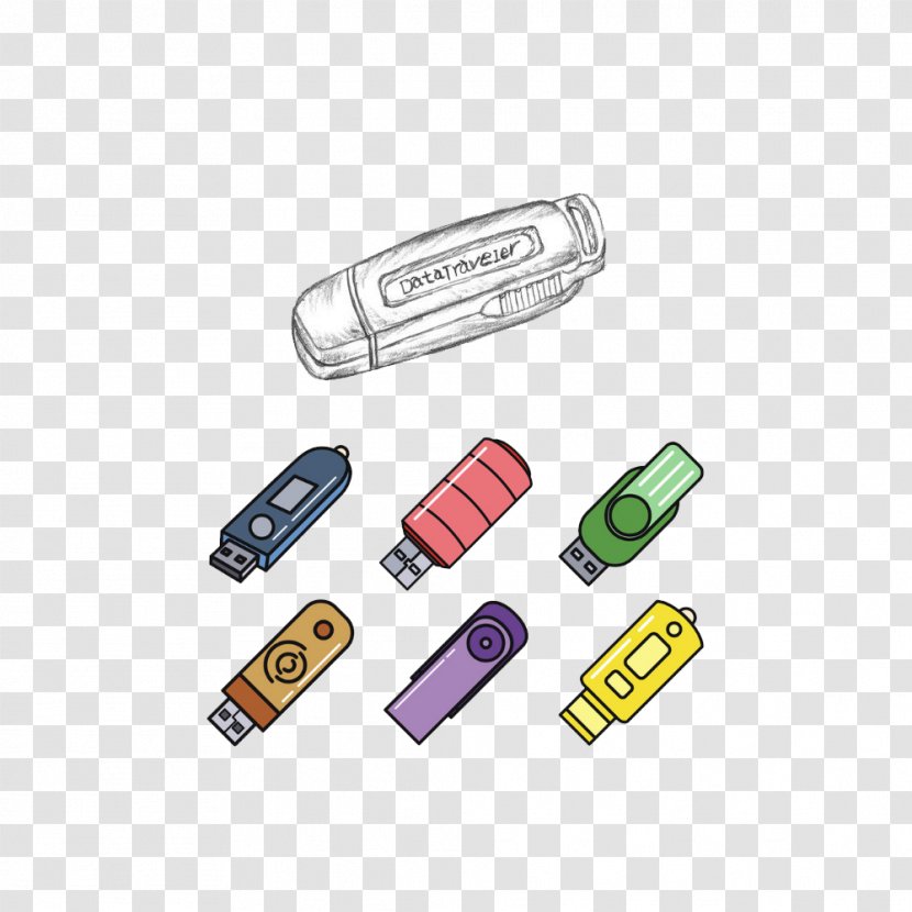 Vector Graphics USB Flash Drives - Usb - Disk Transparent PNG