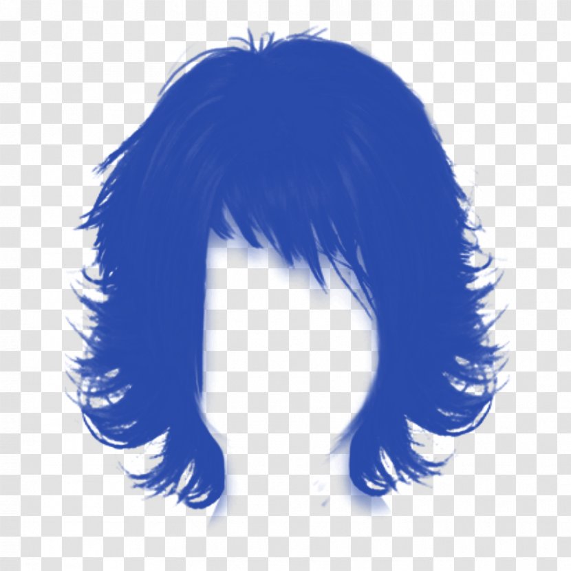 Wig Black Hair Email Font - Artist - Photoscape Transparent PNG