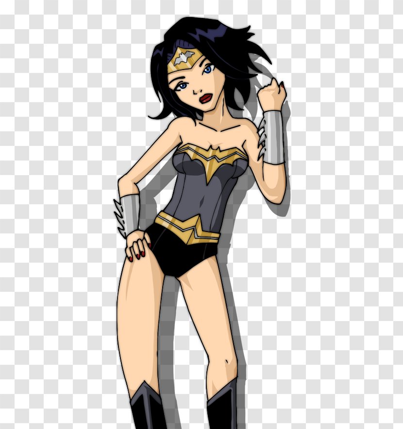 Wonder Woman Justice League Daughter Art Fiction - Cartoon Transparent PNG