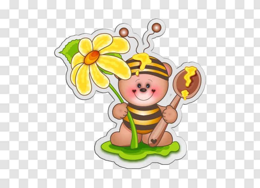 Greeting Afternoon Image Bee - Fictional Character - Day Transparent PNG