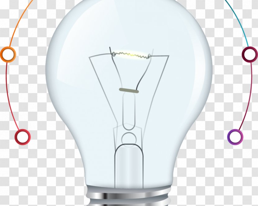Incandescent Light Bulb Vector Graphics Psd - Creative Information Transparent PNG
