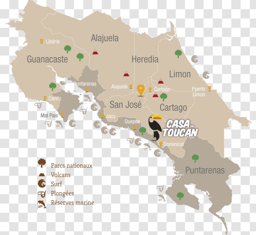 Costa Rican General Election, 1953 Stock Photography Map - Blank Transparent PNG