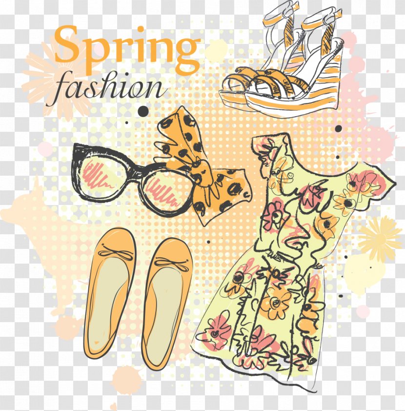 Drawing Fashion Accessory Stock Photography - Shoe - Vector Women's Clothing Transparent PNG