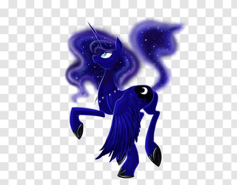 Horse Illustration Graphics Purple Legendary Creature - Animal Figure - Princess Luna Fandom Transparent PNG