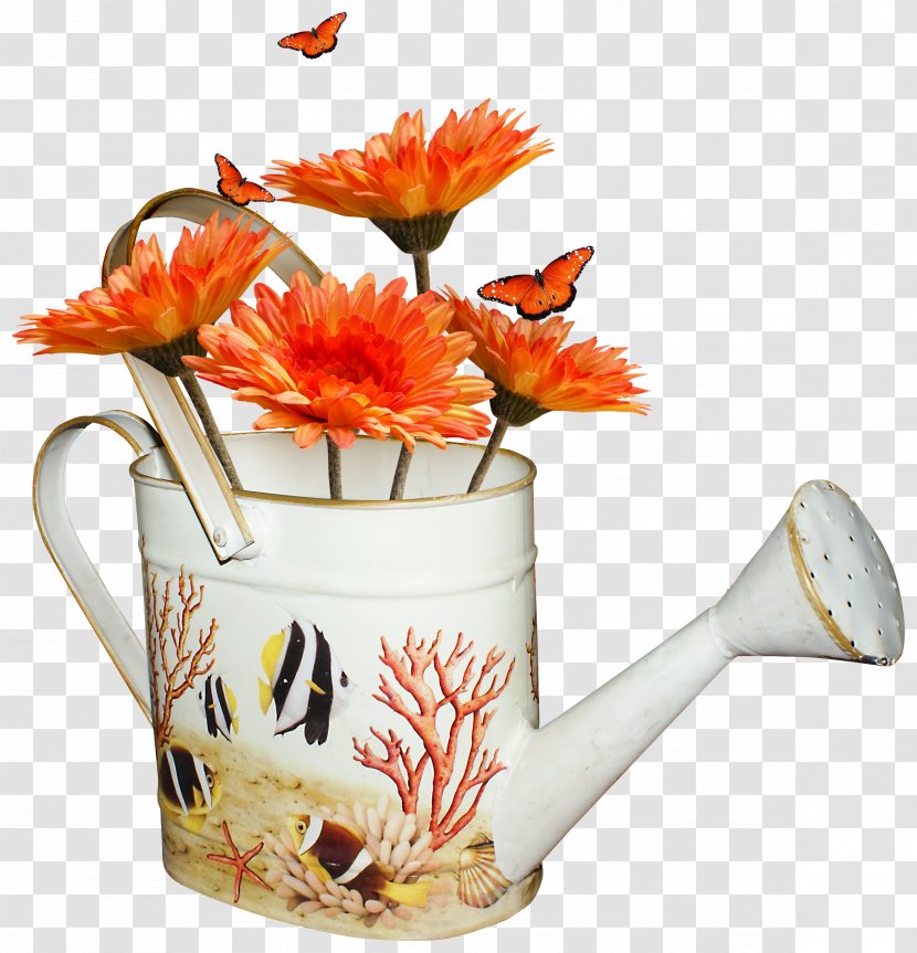 Vacation Ansichtkaart Recreation - Kettle Filled With Flowers Transparent PNG
