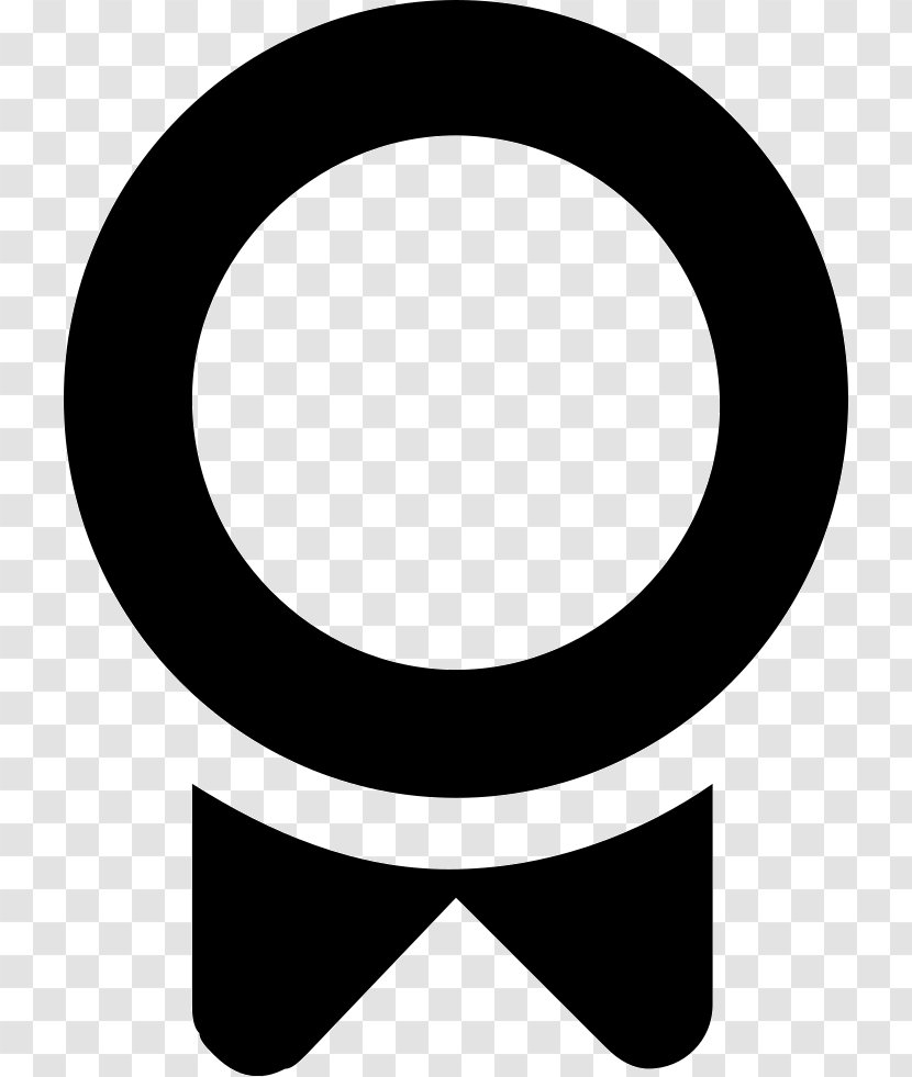 Circle Logo - Cdr - Blackandwhite Symbol Transparent PNG