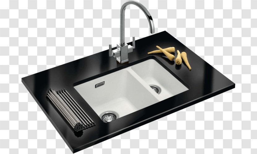 Franke Kitchen Sink Ceramic Tap - Glass Transparent PNG