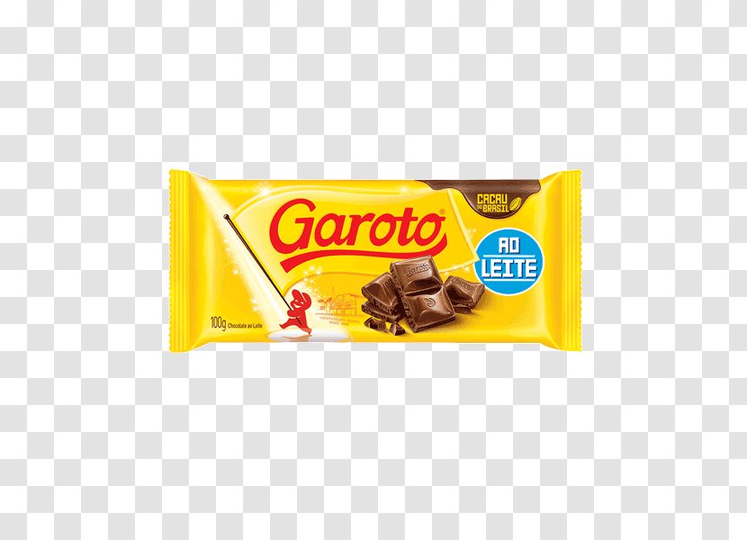 Chocolate Bar White Milk Garoto Meio Amargo Transparent PNG