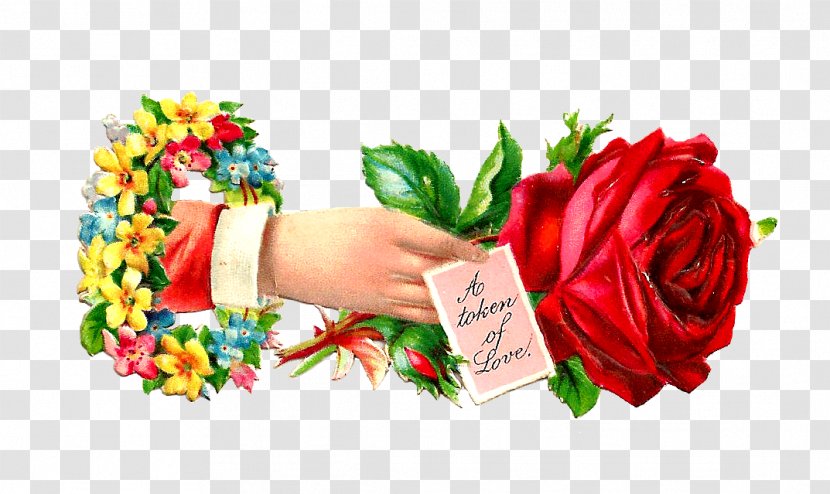 Flower Love Rose Clip Art - Garden Roses - Cliparts Transparent PNG