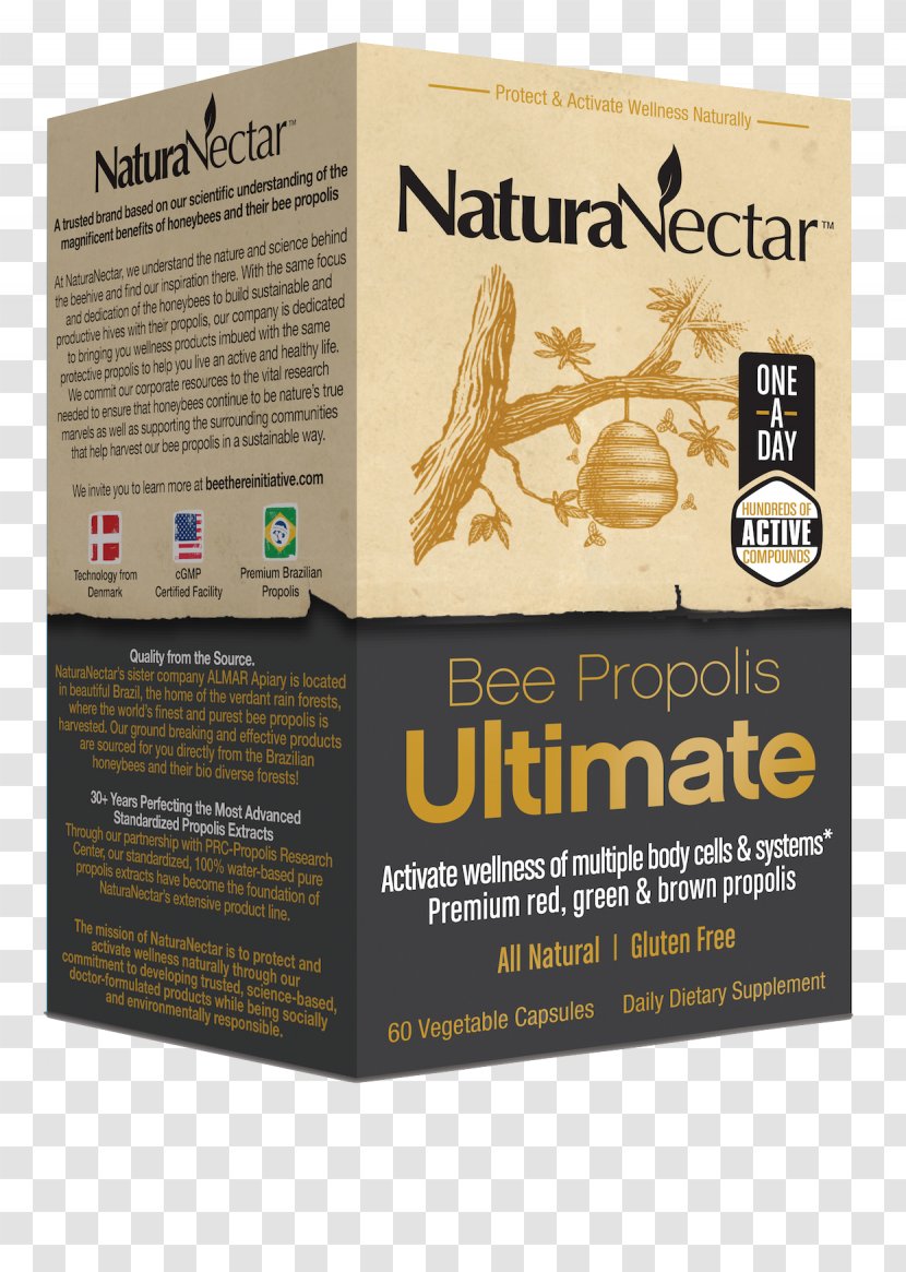 Propolis Bee Capsule Vegetable Vegetarian Cuisine - Health Transparent PNG