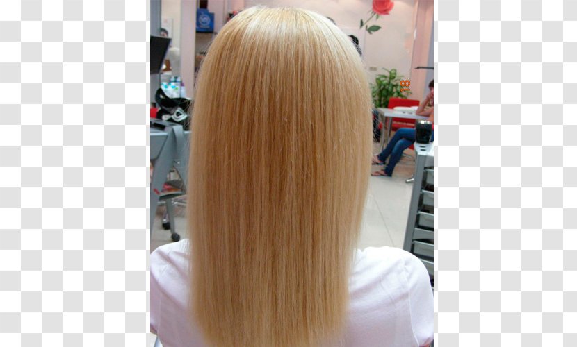 Hair Straightening Coloring Beauty Parlour Hairstyle - Long Transparent PNG