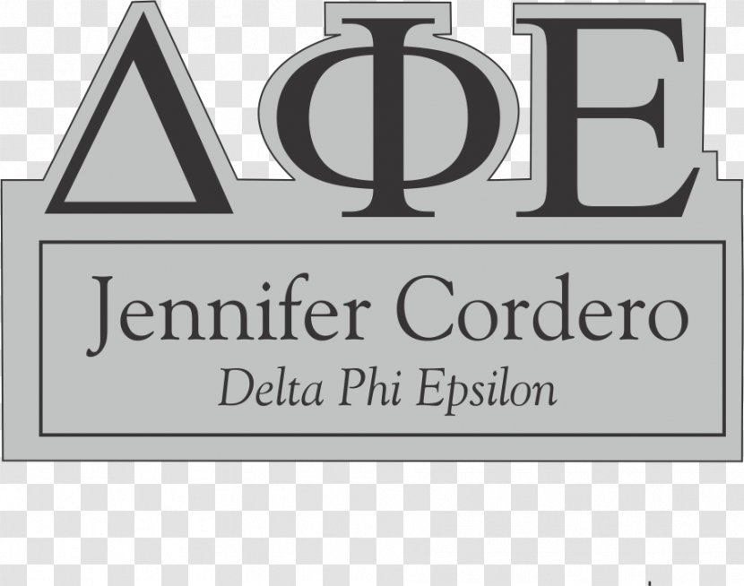 Keene State College Fraternities And Sororities Delta Phi Epsilon Alpha National Panhellenic Conference - Sign Transparent PNG