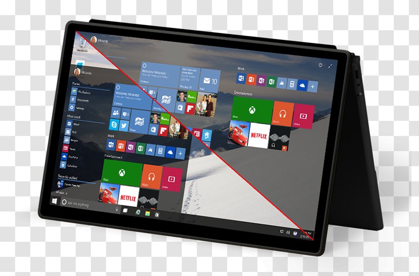 Laptop Features New To Windows 10 Microsoft - Operating Systems Transparent PNG