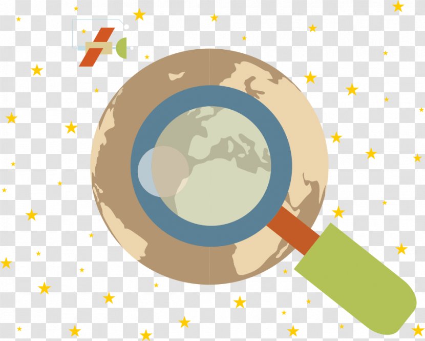 Magnifying Glass Poster - Drawing - Creative Vector Transparent PNG