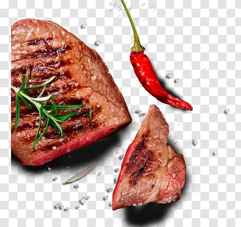 Beefsteak Barbecue Meat Grilling - Heart Transparent PNG