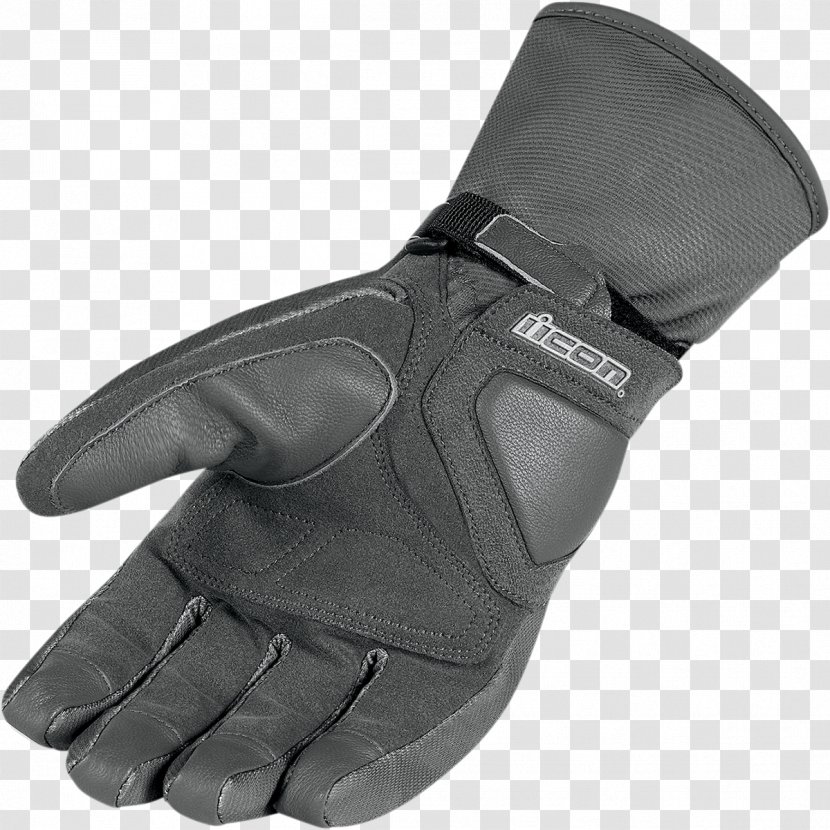 Cycling Glove Leather Cowhide Gauntlet - Padding - Waterproof Gloves Transparent PNG