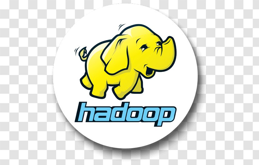 Apache Hadoop Big Data MapR Distributed Filesystem Java - Yellow - Acrilic Badge Transparent PNG
