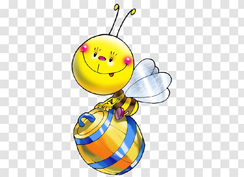 Honey Bee Clip Art Image Vector Graphics - Smiley Transparent PNG