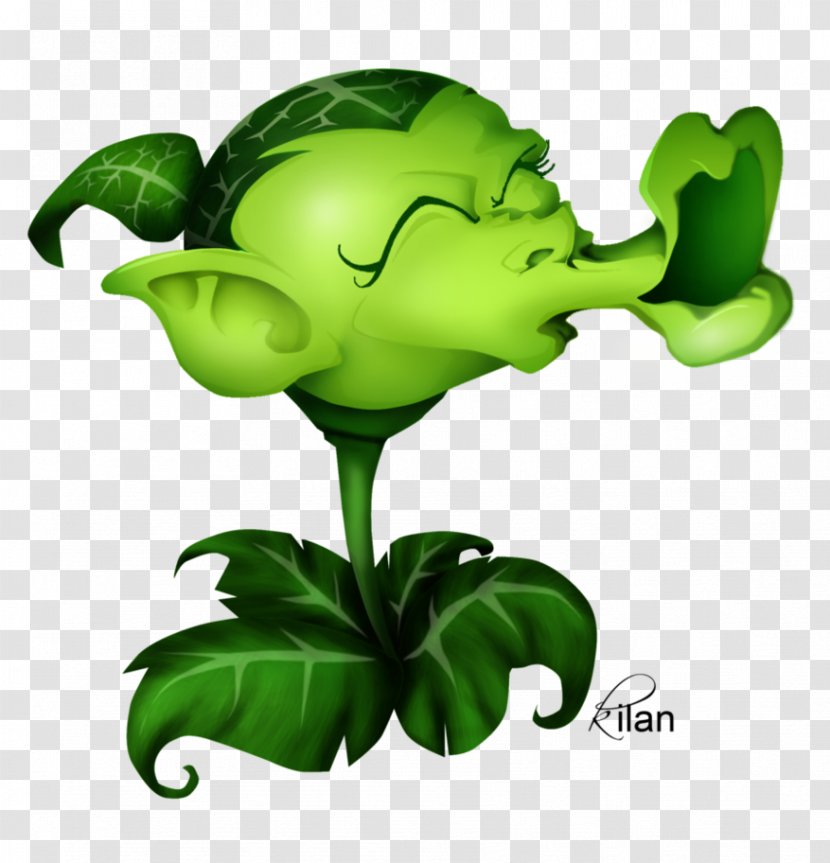 Comics Cartoon Game Clip Art - Flower - Pea Shooter Transparent PNG