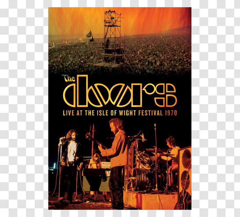 Live At The Isle Of Wight Festival 1970 Doors - Watercolor - Sound Posters Transparent PNG