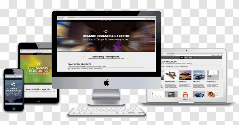 Responsive Web Design Template Joomla Computer Software - World Wide Transparent PNG