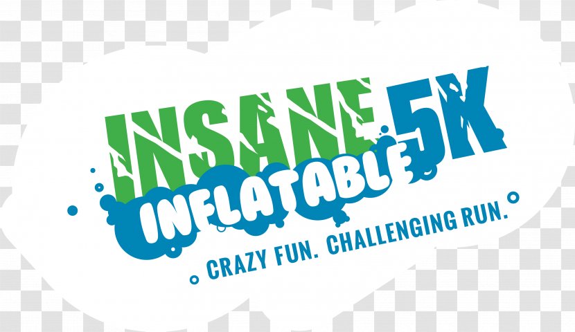 Insane Inflatable 5K Running Run YouTube Hope Sports Complex - 5k - Valley Transparent PNG