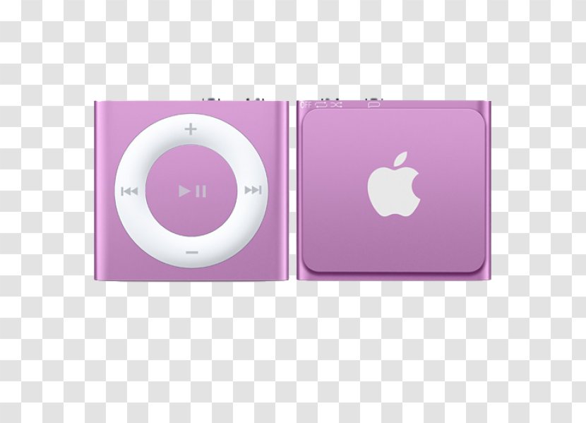 Apple IPod Shuffle (4th Generation) Nano Audio - Magenta Transparent PNG