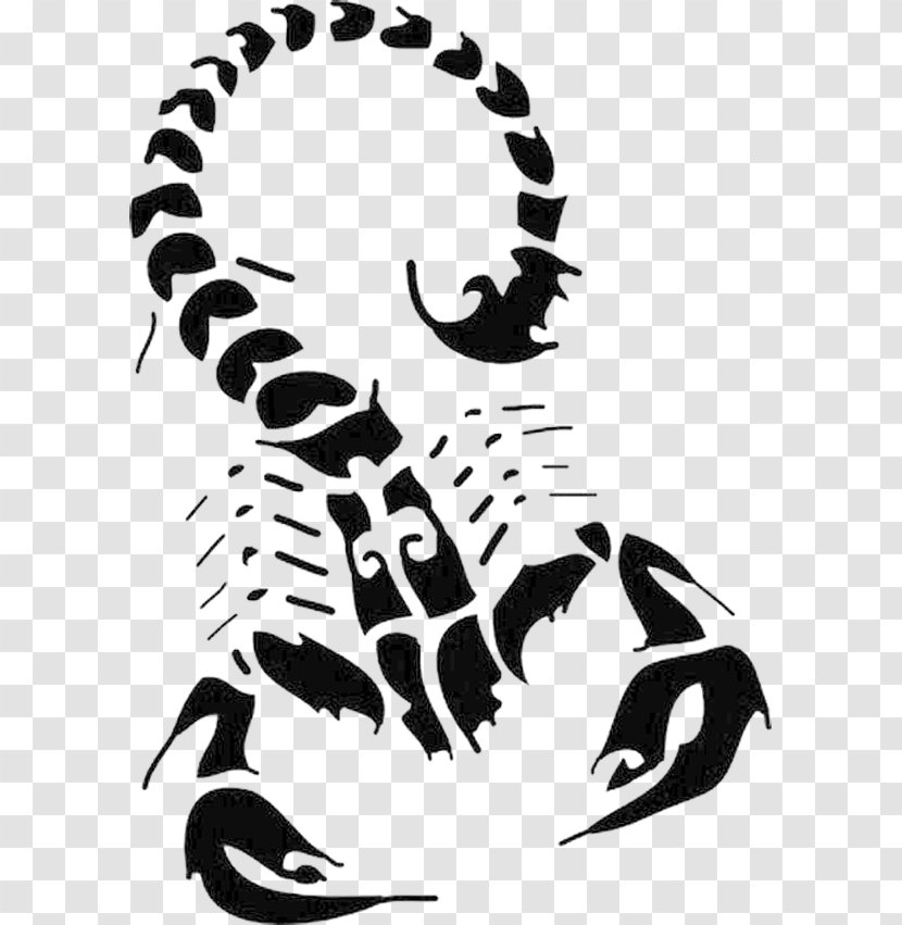 The House Of Scorpion Clip Art - Monochrome - Free To Pull Pattern Transparent PNG
