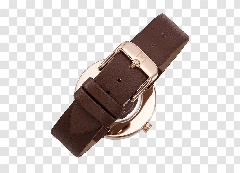 Buckle Watch Strap Belt Leather - Accessory Transparent PNG