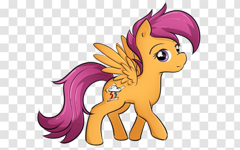 Pony Scootaloo Rainbow Dash Cutie Mark Crusaders DeviantArt - Fictional Character - Animal Figure Transparent PNG