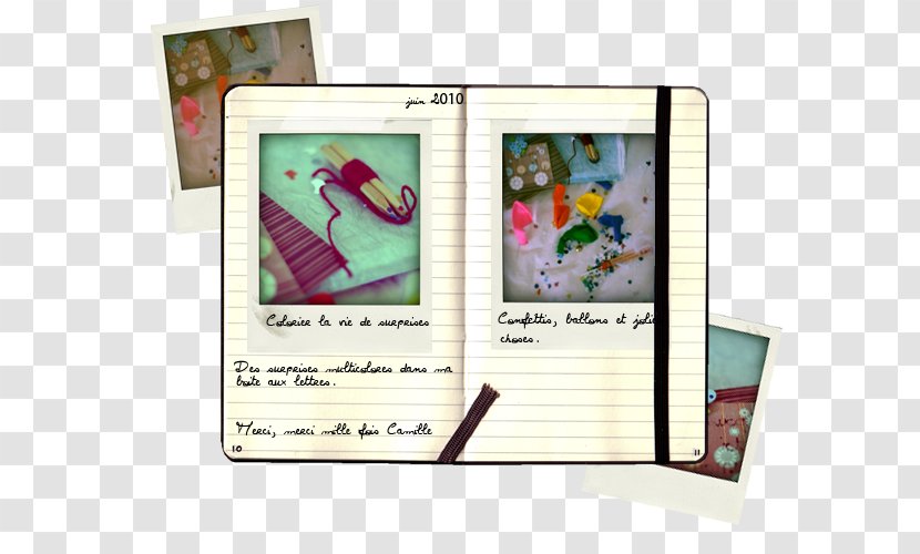 Paper Picture Frames - Moleskin Transparent PNG