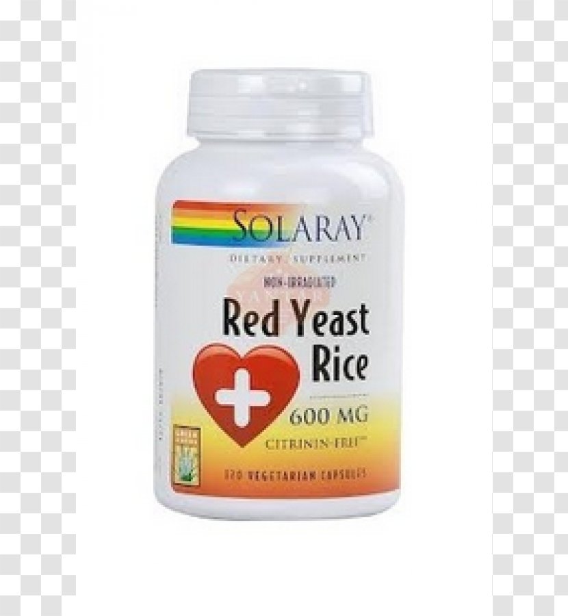 Red Yeast Rice Dietary Supplement Monascus Purpureus - Capsule Transparent PNG