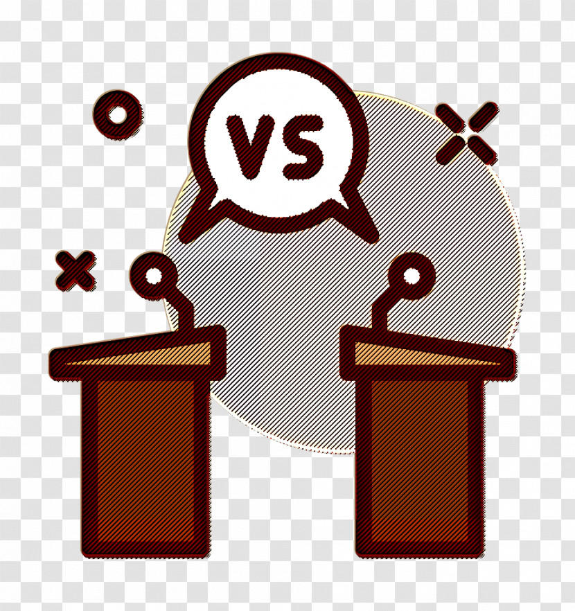 Debate Icon Protest Icon Versus Icon Transparent PNG