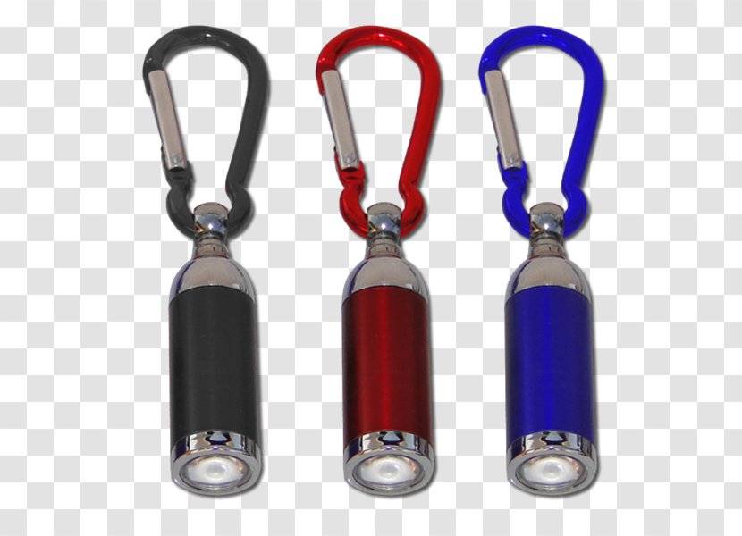 Key Chains Flashlight Carabiner Light-emitting Diode - Photography Transparent PNG