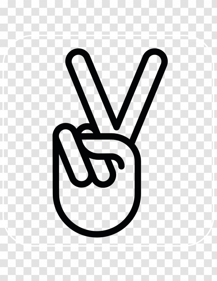 Drawing Peace Symbols V Sign Hand Clip Art - Alien Transparent PNG