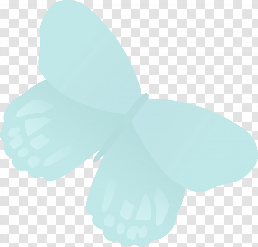 Turquoise Butterfly Wing Petal Moths And Butterflies Transparent PNG