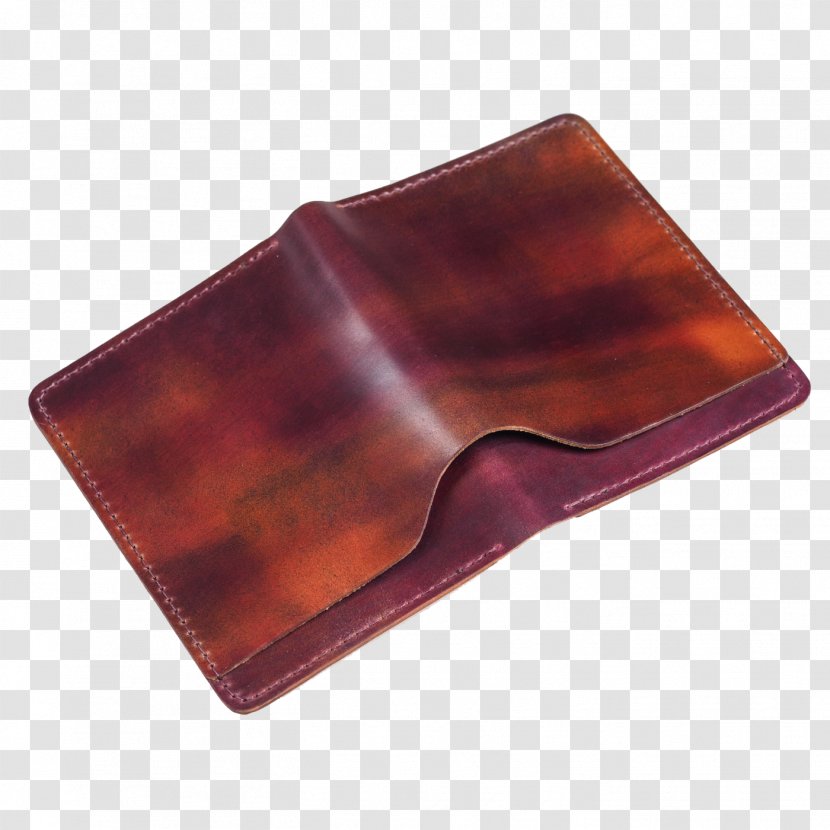 Wallet Horween Leather Company Shell Cordovan Ashland Co. Transparent PNG